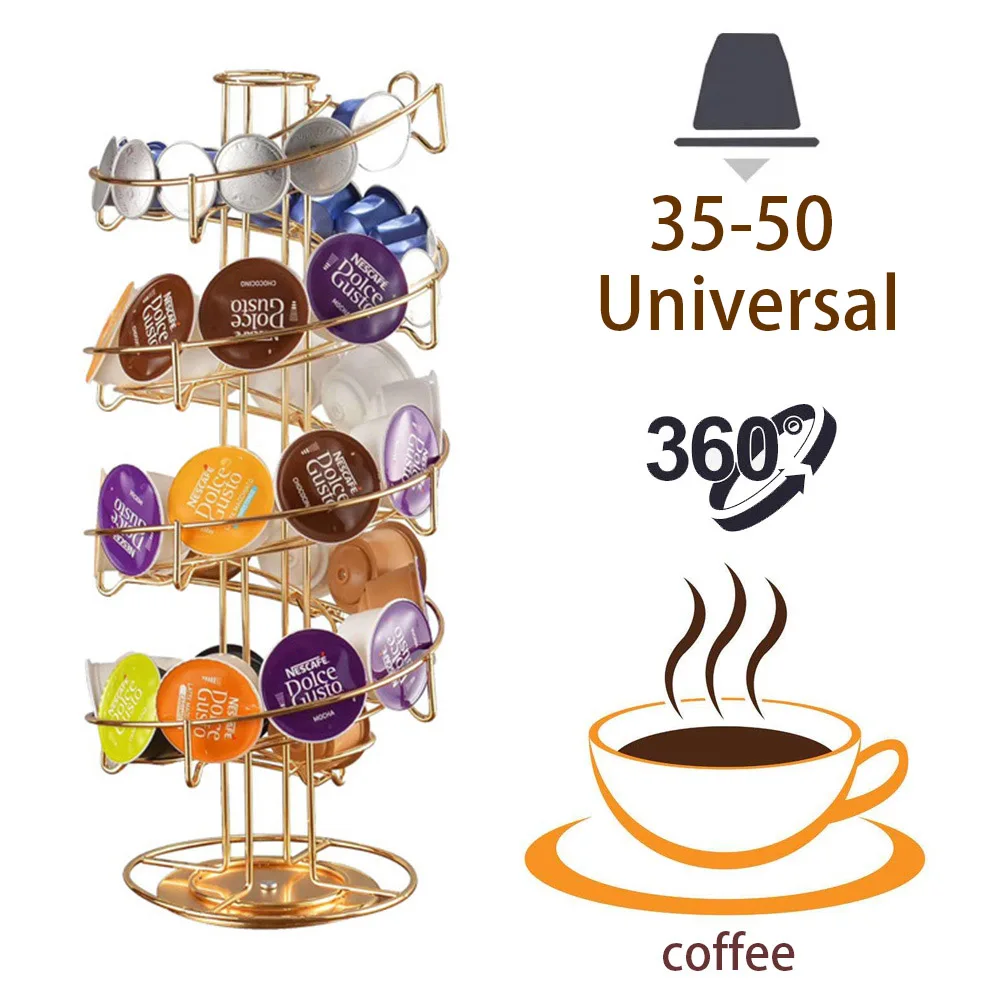 Капсульный держатель Nespresso Кофе инструменты Dolce чашка gusto стручки вращающийся