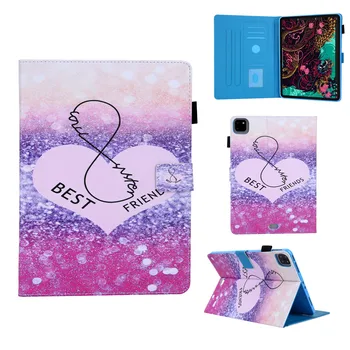 

Cat Elephant Panda for IPad Pro 11 Inch 2020 Case PU Leather Magnetic Auto Wake Cover Tablet Stand Card Pen Holder Shockproof