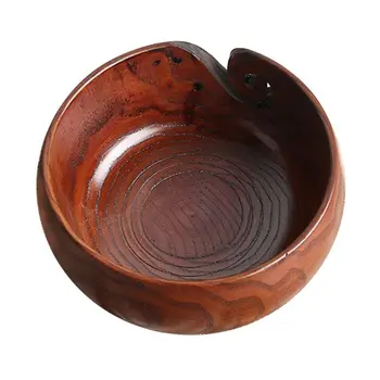 

Wooden Yarn Balls Storage Bowl Organizer For Knitting Crochet Holder Handmade Sewing Accessories Tool