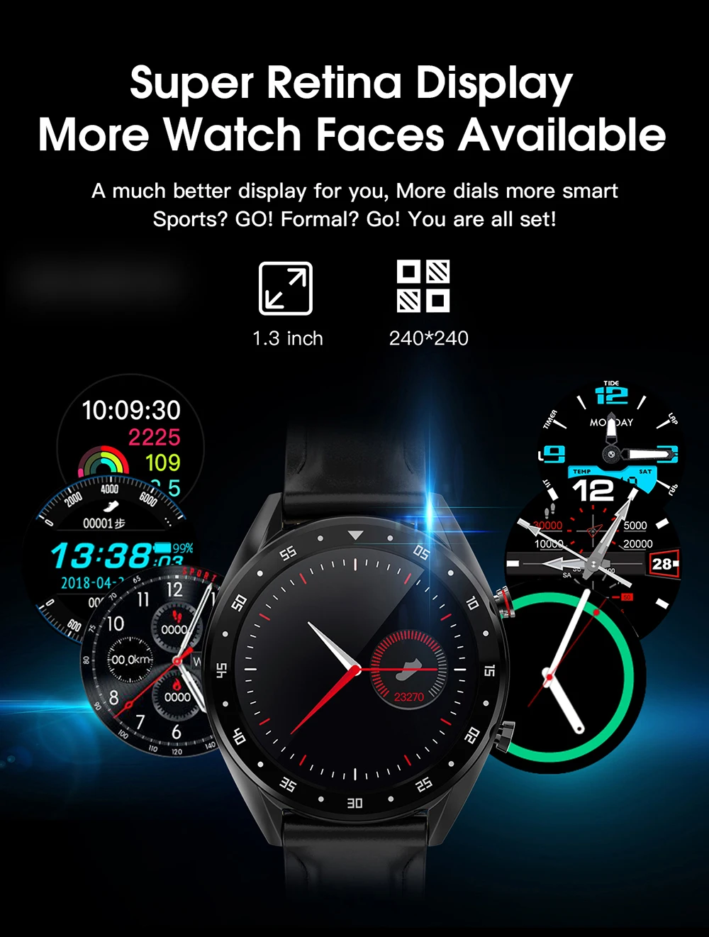 Microwear L7 Smartwatch IP68 Водонепроницаемый Фитнес-браслет часы-трекер ECG монитор сердечного ритма напоминание о звонке умные часы для мужчин