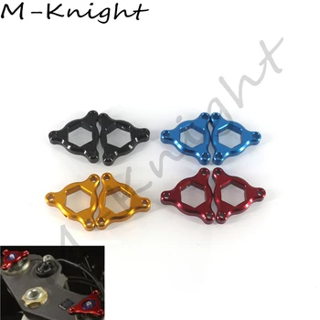 

For KAWASAKI Z800 ZX6R ZX-6R ZX636R ZX6RR ZX14R ZX10R ZX-10R ZX1400 ZZR1400 Motorcycle 14mm Suspension Fork Preload Adjusters