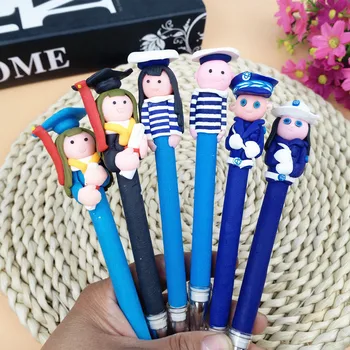 

Stationery Soft Pottery Pen Office Supplies Soft Pottery Gel Pen Cartoon Pen Color Pottery Water Pen Children's Prizes