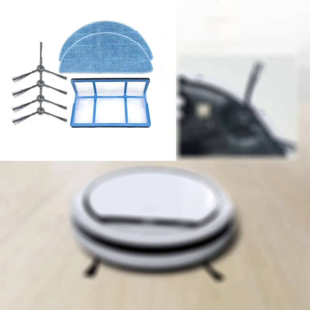 Для ILife v5 боковые щетки Unid+ MOP Unid+ HEPA Unid фильтр для iLife v55 аксессуары для роботов