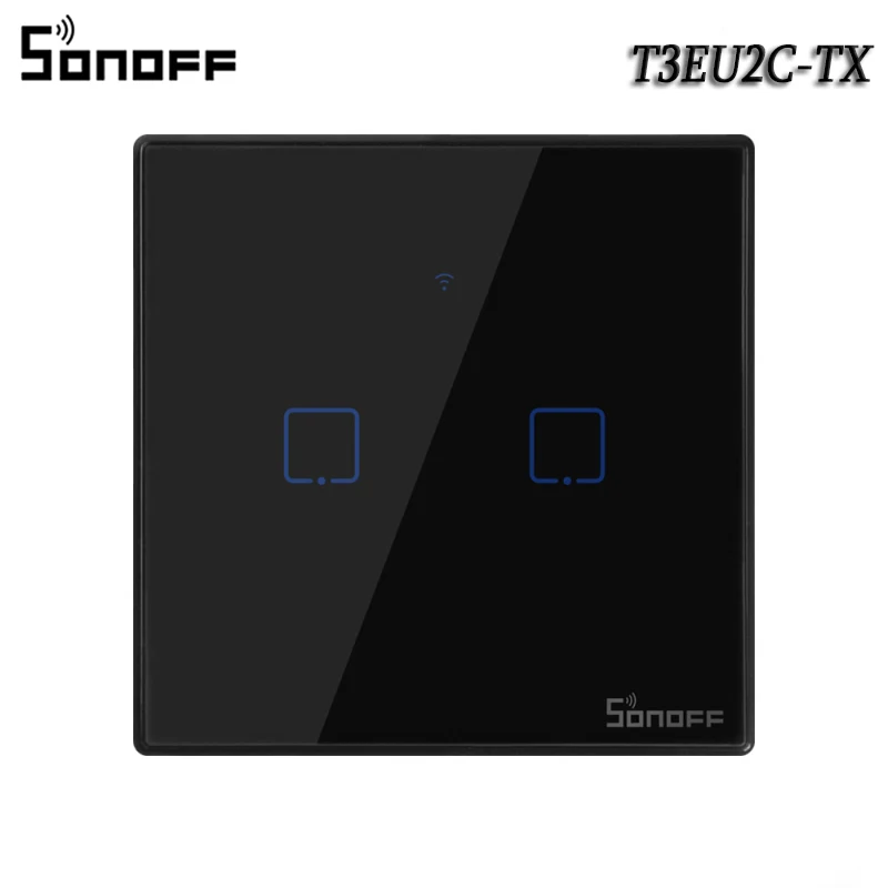 SONOFF T3 TX Wifi Smart Wall Touch Switch Wireless Relay Module Smart Home Control Via Ewelink/RF433 Work With Alexa Google Home 