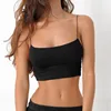 Sexy Tank Top Black Halter Crop Tops Women Summer Camis Backless Camisole Fashion Casual Tube Top Female Sleeveless Cropped Vest ► Photo 3/6