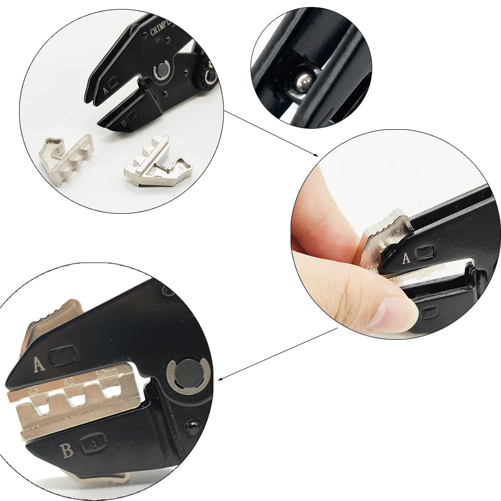 터미널 전기 멀티툴 플라이어, 28-5AWG 크림퍼, 전선 압착 수공구 세트, 전문 광전지 커넥터