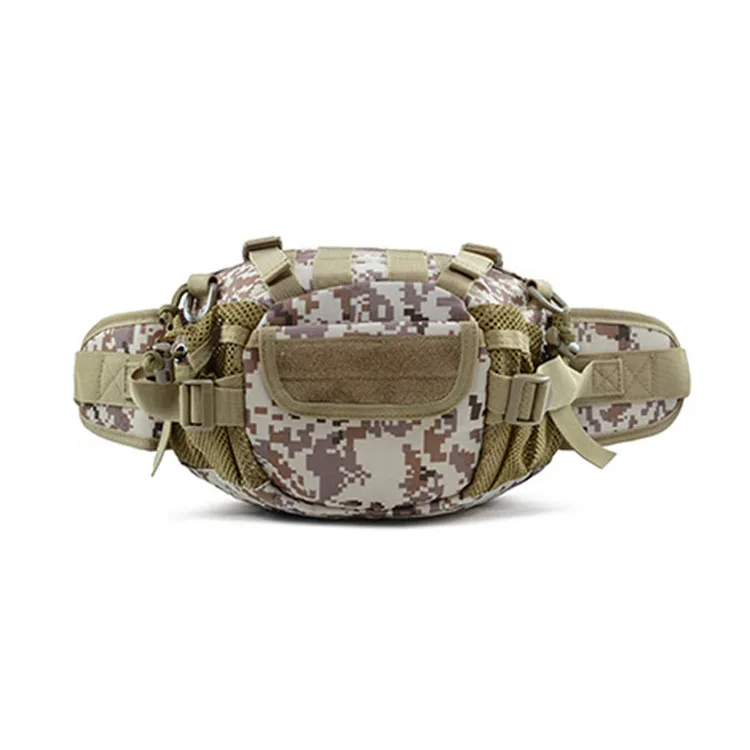 Мужская тактическая карманная 600D оксфордская поясная сумка, Тактическая Военная уличная спортивная армейская сумка, походная сумка для рыбалки, охоты, кемпинга, путешествий - Цвет: Desert digital
