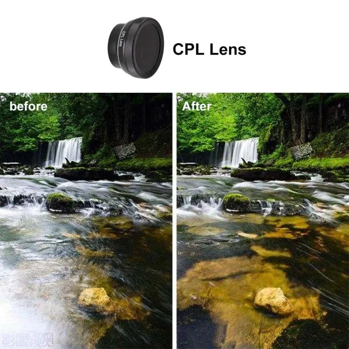 Professional Camera Lens Kit Telephoto Macro Wide Angle Lenses Tripod Set OD889