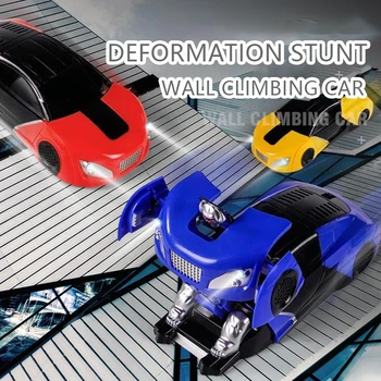 

9950A-B DeformationClimbing Wall Cross Border Explosive Stunt Car Climbing Children's Remote Control Toy Car