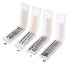 Taps Tap-Screw Plug Screw-Thread Hss-Machine Metric 3pcs M5x0.8/m6x1.0