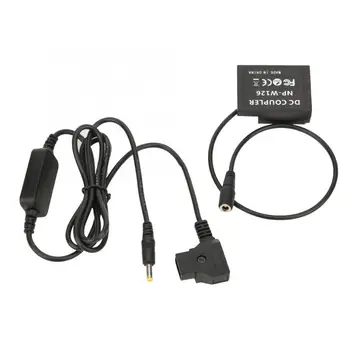 

1.5m D-TAP Interface to NP-W126 Full Decoding Dummy Battery Fit for Fuji X-T1 X-T2 X-T3 X-T10 X-T20 X-T30 X-Pro1 X-Pro2 X-Pro3