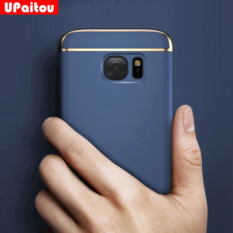 UPaitou для samsung Galaxy J3 появляются J5 J7 в заднюю панель A5 A7 A3 A5 J7 J2 Amp Prime 2 C9Pro G570 J327 крышка 3 в 1 предмет чехол