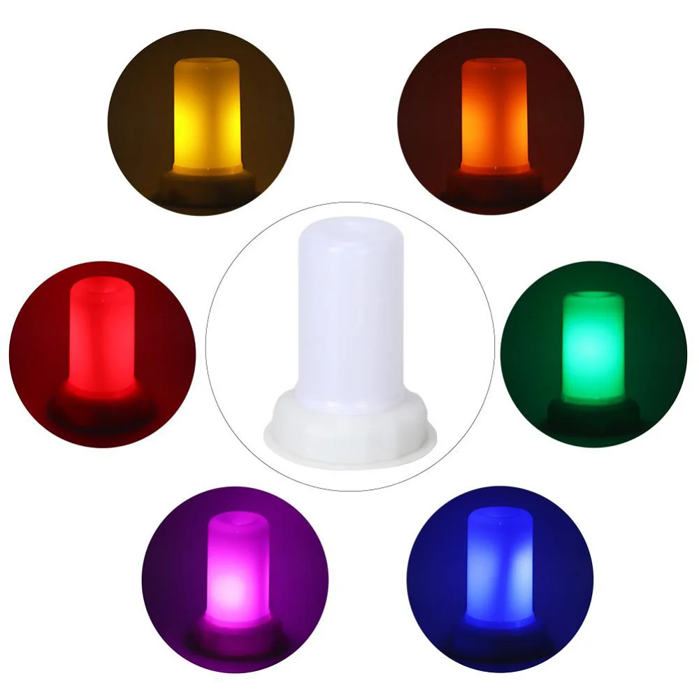  LED Nightlights DC 5V LED Flame Effect Lamp Flame decoration lamp Portable flame night light Ambien - 4000321865832