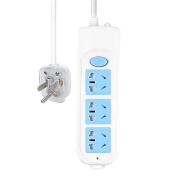 

Extension Lead Power Strip 5 Power Sockets EU AU UK UA Plug Travel Plug Adapter 10A 250V 2500W 13A/10A Extension Cord