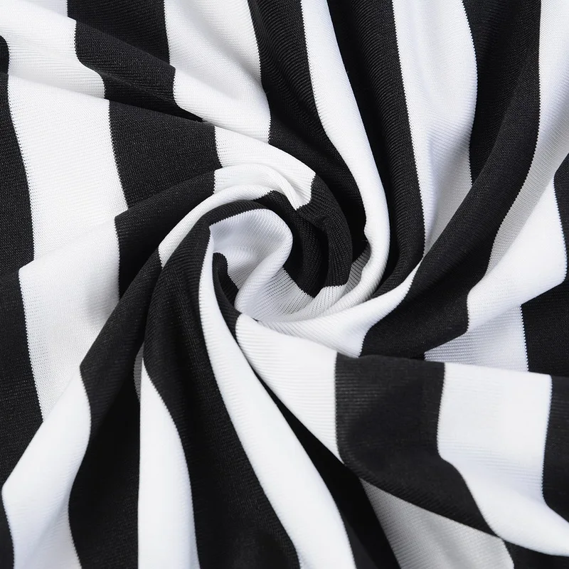 Женское платье в полоску LASPERAL повседневное свободное пляжное мини с длинным