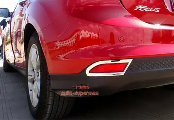 

Chrome Rear bumper Fog Light Trim For Ford Focus 4dr Sedan 2012 2013 2014 2015