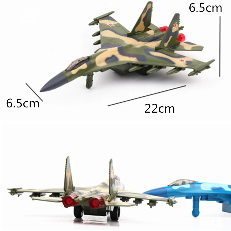 Коллекция 1:32 Масштаб 22 см Россия Sukhoi Su-35 модель истребителя откатная литая под давлением сплав дисплей самолета для детей и взрослых