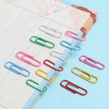 

70PCs/Set Useful 28mm Mix Colour Paper Binder Clip for Notebook Memo Stationery School Office Desk Organizer Paper Notebook Clip