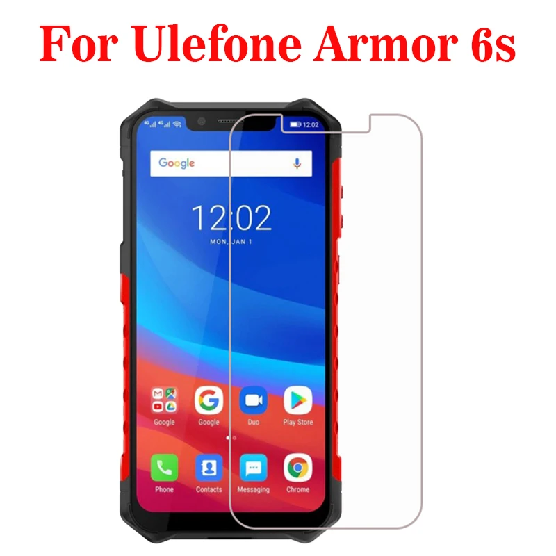 2 шт. закаленное стекло для Ulefone Armor 6S защита экрана закаленная Защитная пленка |