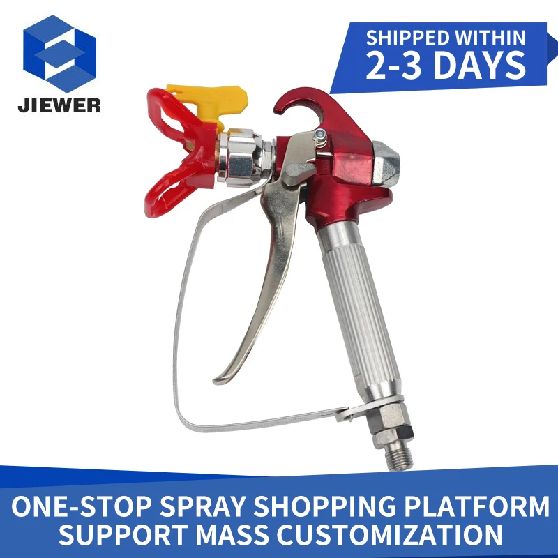 Jiewer 3600psi Professional Airless Spray Gun Paint Putty Sprayer Gun