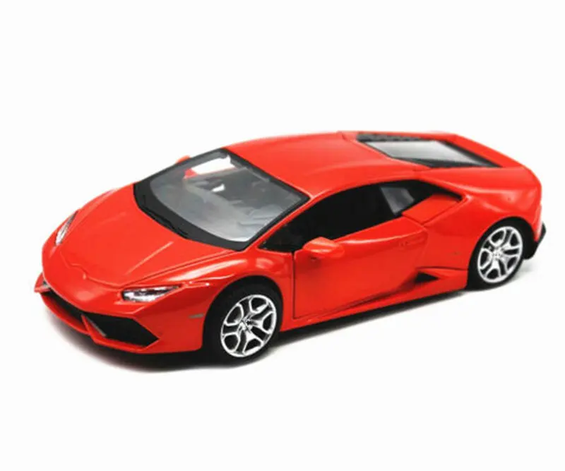 Maisto 1:24 Huracan LP610-4 Assembly Line Metal KIT Model Car Orange