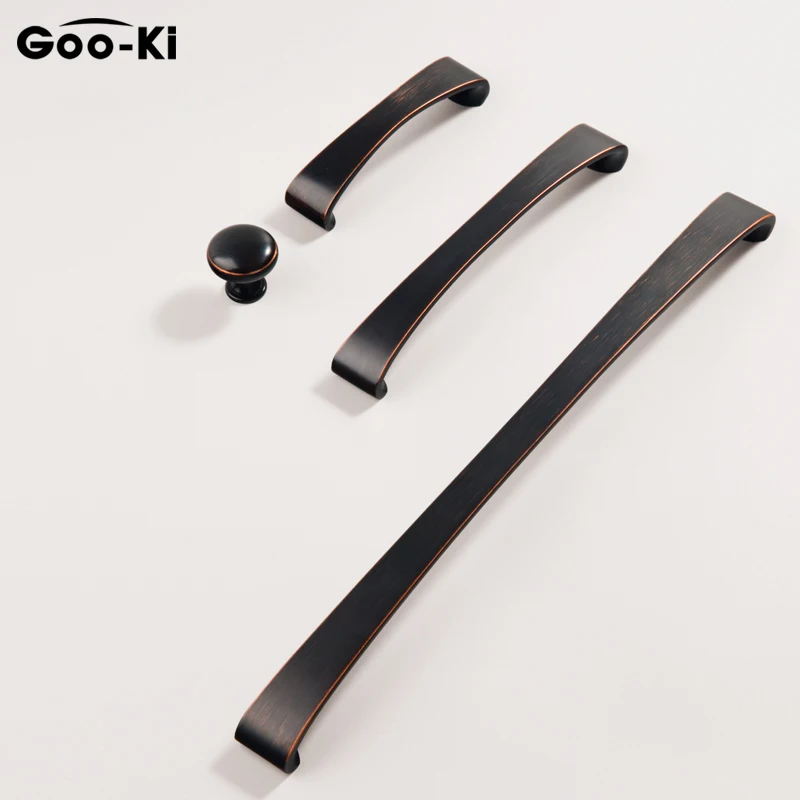 

American Style Oil Rubbed Bronze Arch Pull Kitchen Cabinet Handles Drawer Knobs Kitchen Pulls Furniture for Furniture Hardware