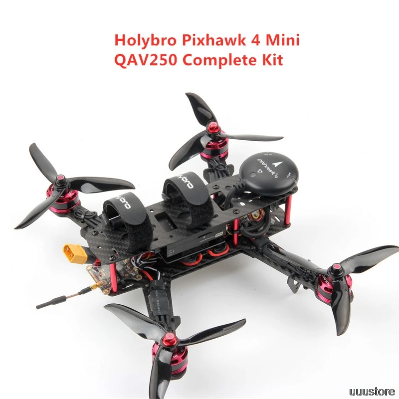 Holybro Pixhawk 4 Mini QAV250 Complete Kit RC Quadcopter RC Drone W/ 5.8G FPV VTX 600TVL 433MHz 915mhz Telemetry Radio Holybro Pixhawk 4 Mini QAV250 Complete Kit RC Quadcopter RC Drone W/ 5.8G FPV VTX 600TVL 433MHz 915mhz Telemetry Radio