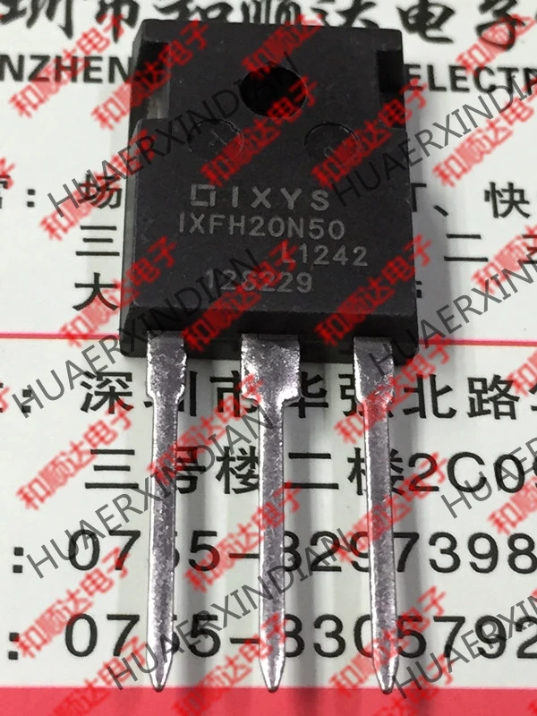 Новый и оригинальный IXFH20N50 TO-247 500V 20A | Электронные компоненты принадлежности