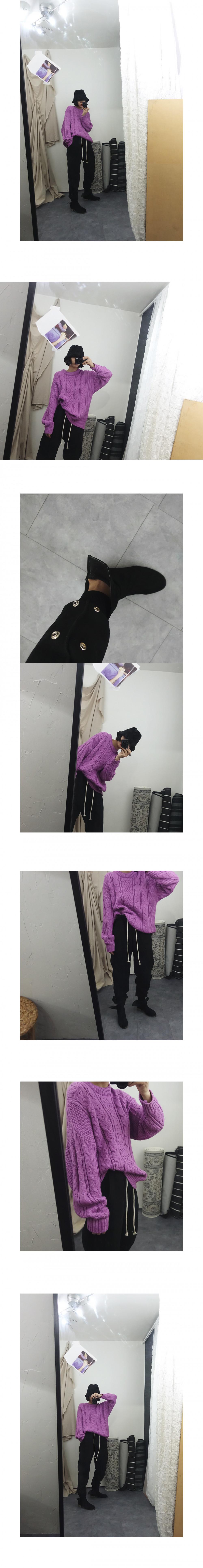 Lazy oaf Круглый вырез свободные фиолетовые витые вязаные свитера для женщин осень зима пуловер Трикотаж Джемперы Джерси mujer Повседневная