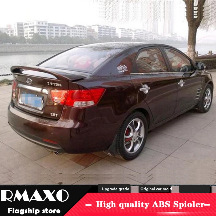 For KIA K3 Forte Spoiler 2011 2015 KIA K3 High Quality ABS Material Car