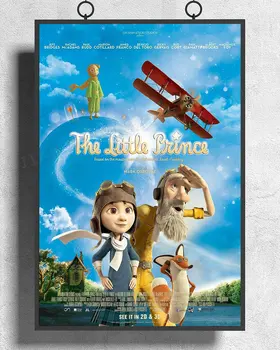 

H369 Silk Poster Home Decoration The Little Prince Explore World 2015 Cartoon Wall Art Christmas Gift