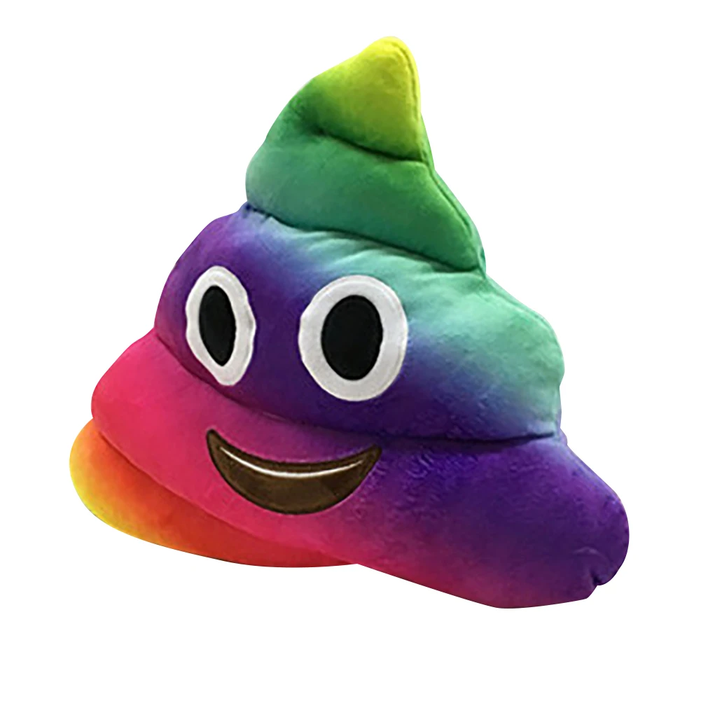 Прекрасный мультфильм говно Poo плюшевая декоративная подушка для дивана; для кровати; для автомобиля украшение дома мягкая удобная наволочка