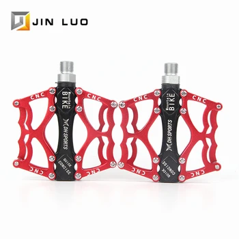 

MTB BMX Pedals Sealed Bearing Bicycle Pedal Aluminum Alloy Cleats Pegs Flat Folding Road Mountain Bikes Clip Cycling Accessories