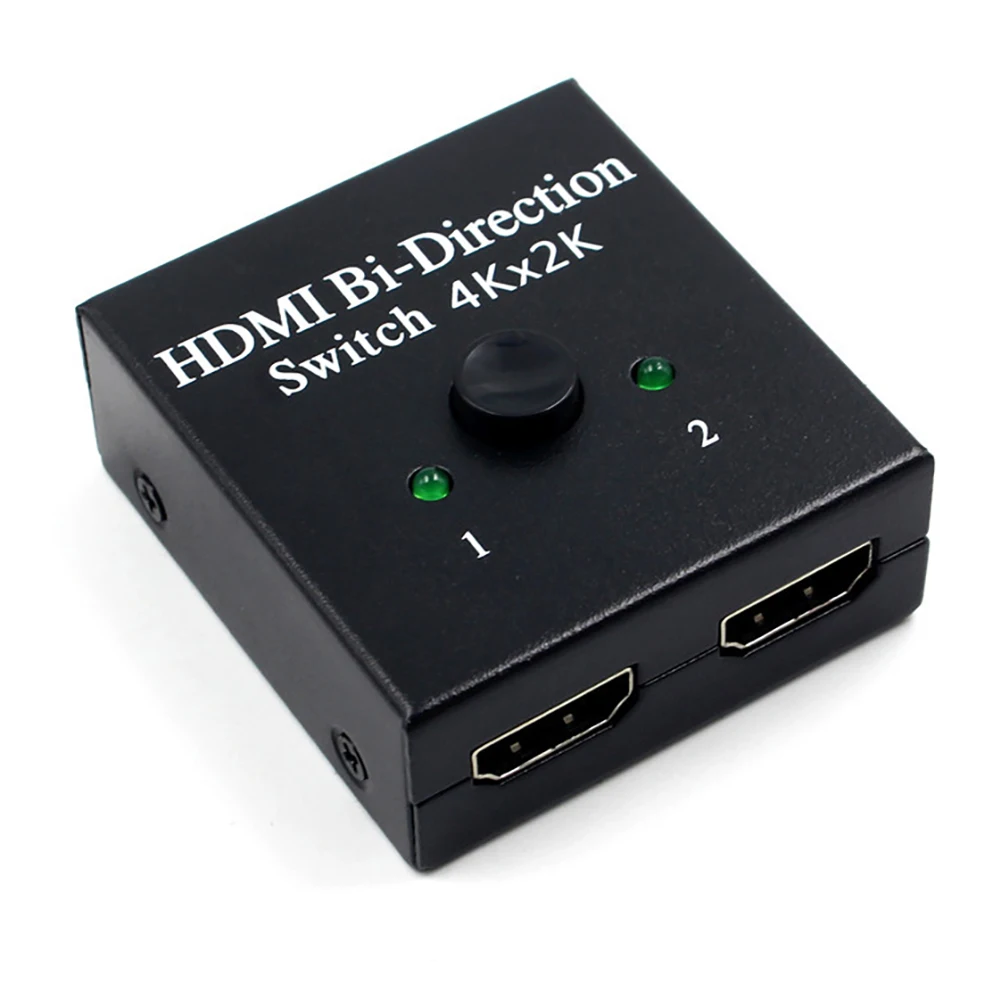2,0 двухнаправленный интеллектуальный коммутатор 3D Ultra HD 4K HDMI двунаправленный 2,0 Переключатель концентратор 2x1 1x2 HDCP UHD 1080p 4K разрешение HDCP