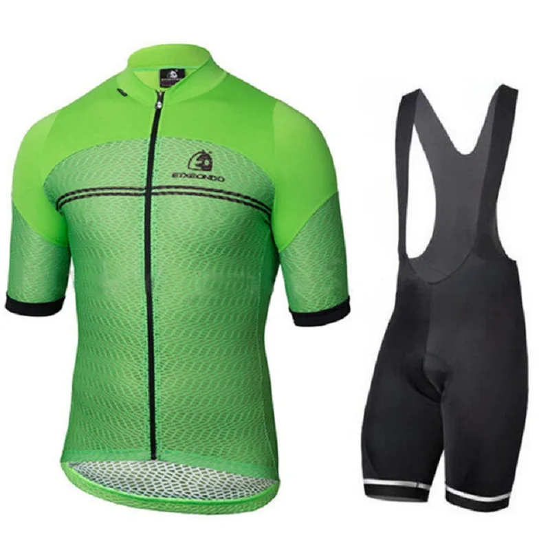 Etxeondo одежда для команды велосипедистов велосипед Джерси Быстросохнущий велосипед для мужчин одежда с короткими рукавами pro гель набор велошорт - Цвет: Set 16