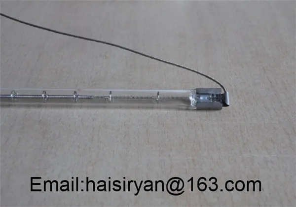 

Infrared ruby quartz halogen heating lamp