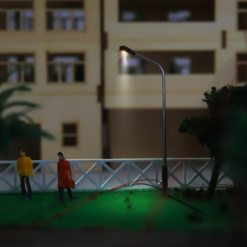 1/100 Scale Model Street Lamp 3V Led Lighting For Train Landscape Building Architecture Layout Scenery 2