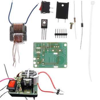 

1Set 15KV High Voltage Inverter Generator Spark Arc Ignition Coil DIY Kit Module