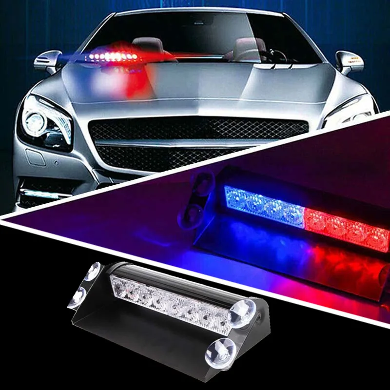 Lampe de travail stroboscopique à clip de poitrine clignotant LED, lampe de  poche à iode, lampe d'extérieur, rouge, bleu, aste par USB, police de la  circulation, initiée - AliExpress