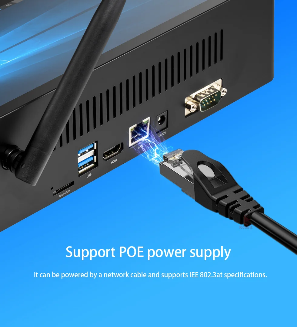 X10S All-In-One Mini PC with Intel J4105, 10.1