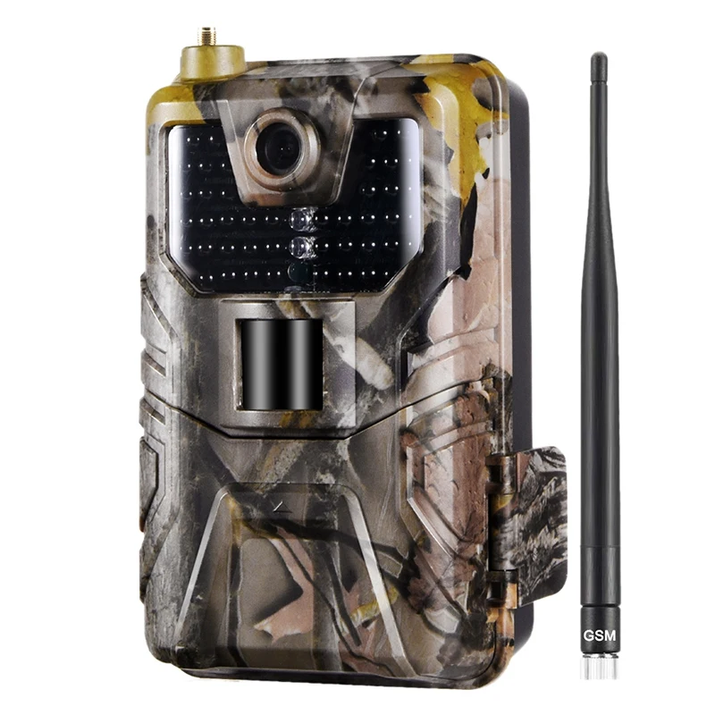 

20Mp 1080P Wildlife Trail Camera Photo Traps Night-Vision 2G Sms Mms Smtp Email Cellular Hunting Cameras Hc900M Surveillance