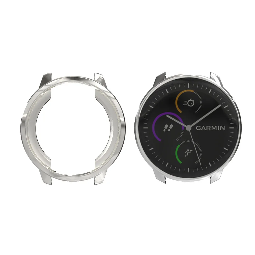 ТПУ защитный чехол для Garmin Vivoactive 3 3 Music Smartwatch полный экран защитная рамка Крышка Аксессуары для часов