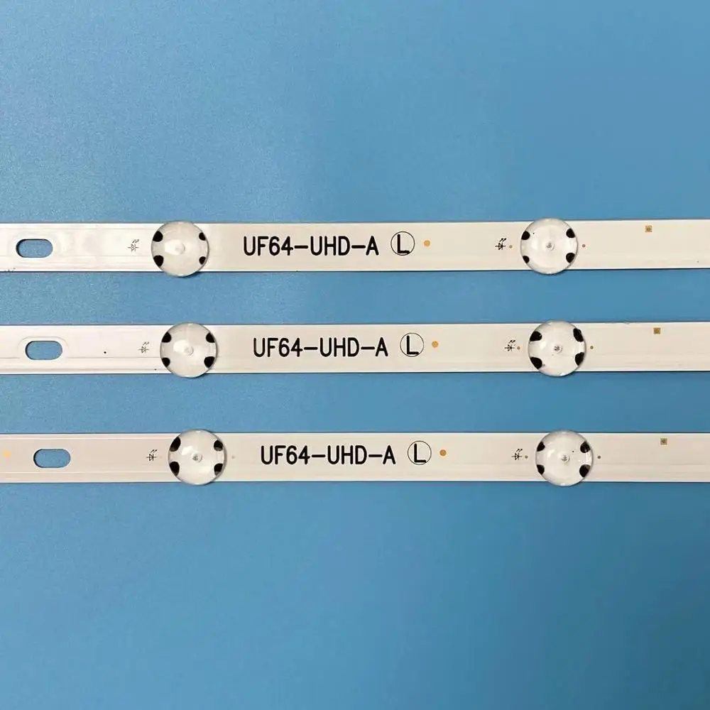 Led Backlight Strip para lg Hc430dgn-slnx1 43uf6400 43uf640v 43uf6407 43uh610v 43uh619v 43uh603v 8led 850 mm - Imagem 5
