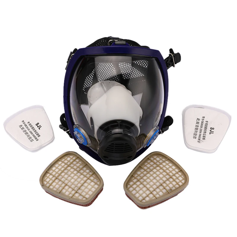 

Chemical Mask Acid Dust Respirator Paint Pesticide Spray Silicone Filter Lab Cartridge Welding Face Respirator Gas Mask