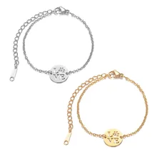 Чарм-браслет Нержавеющая сталь ювелирные изделия Цепочки и ожерелья «Щенячий патруль» принтом браслет женский аксессуары для изготовления украшений своими руками любовь браслет