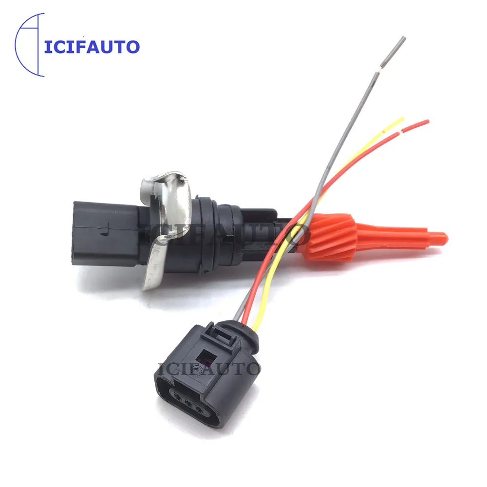 Odometer Speed Sensor +3 Pins Plug Cable For VW Jetta Caddy Golf Bora AUDI A3 S3 SKODA SEAT 1H0919149C 1J0973703