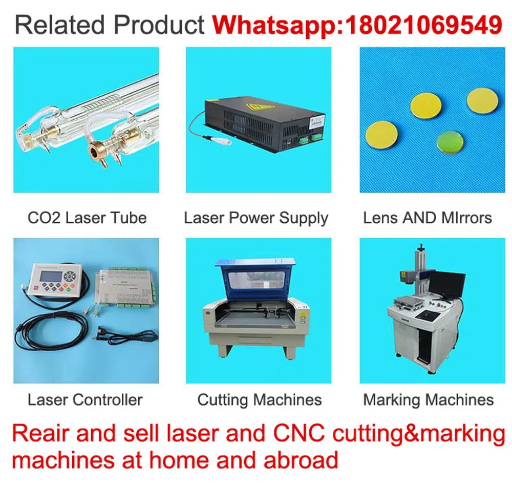 Co2 лазерные наборы для поделок, запасные части для лазерной резки, аксессуары для лазера для 640, 960, 1390, Co2 лазерная резка, гравировальные машины
