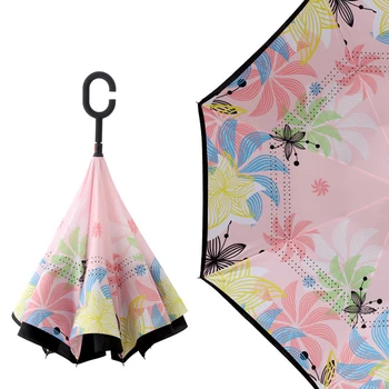 

Hands-Free Umberlla Rain Women Reverse Men Art Umrella Garden Raincoat Arts Umberlla Reverse Van Gogh Parachase Umberlla 5U034