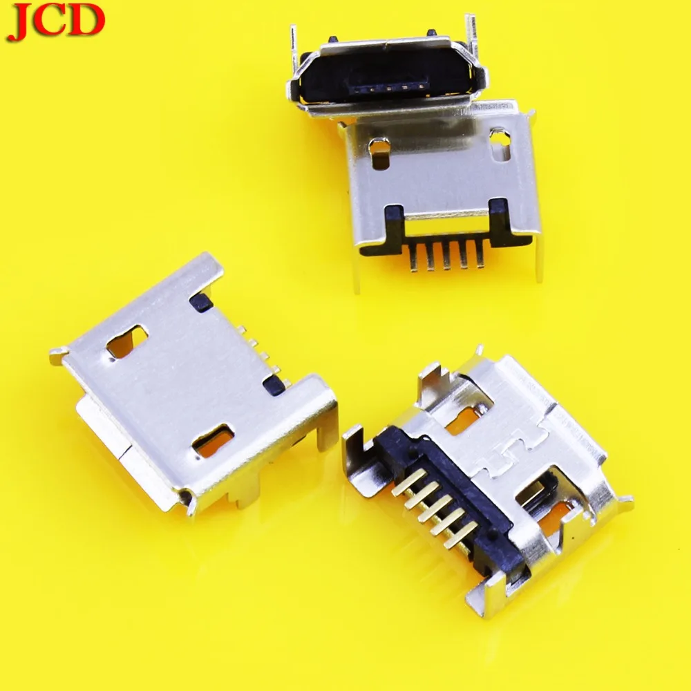 JCD Новый выпуклый кабель микро-usb B Тип розеточная часть соединителя Micro USB разъем