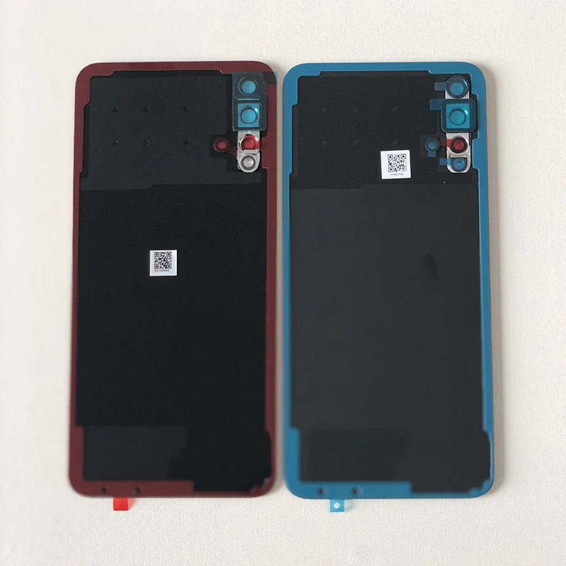 M& Sen для 6,3" huawei Nova 5 Nova 5 Pro 3D стеклянная задняя крышка батарейного отсека чехол с клеем+ рамка для камеры стеклянный объектив